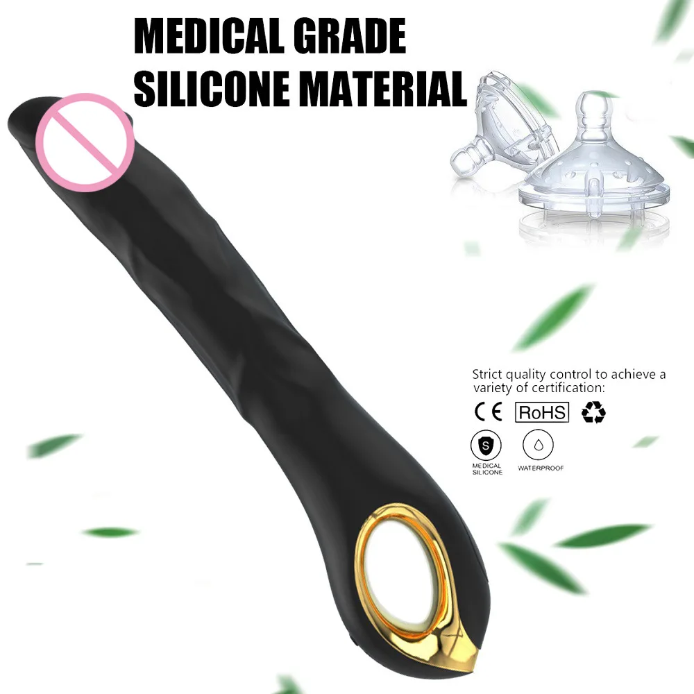 10 وضع واقعية تهتز دسار G-بقعة هزاز الأرجواني الذهب اهتزاز قوي المرأة لعبة الجنس لينة #3