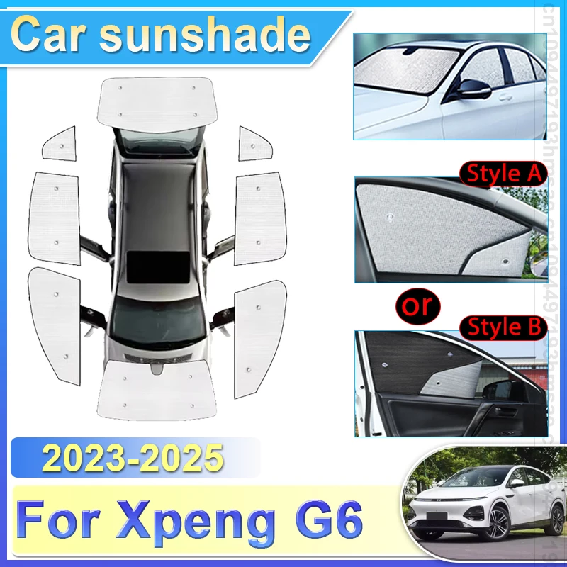 

Anti-UV Car Window Shading For Xpeng G6 Car Accessories 2024 2023 2025 Auto Windshields Side Window Visor Covers Car Accessories