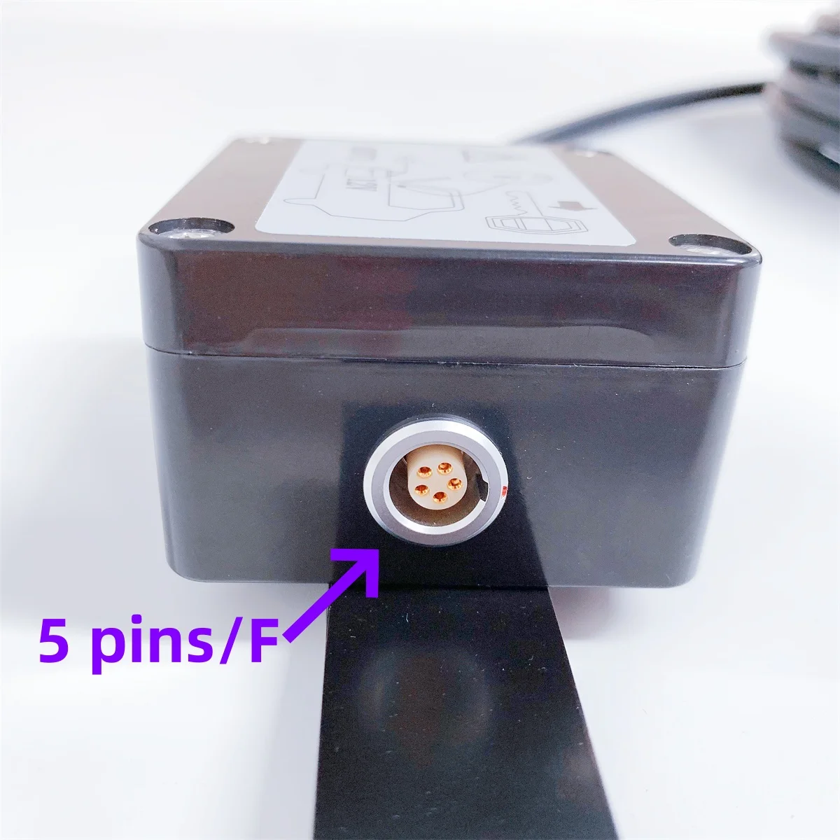 439038 كابل GEV71 ينطبق على المحطة الإجمالية وأجهزة استقبال GNSS GPS RTK كابل الطاقة 12 فولت كابل طاقة البطارية الخارجية 5 دبوس #2