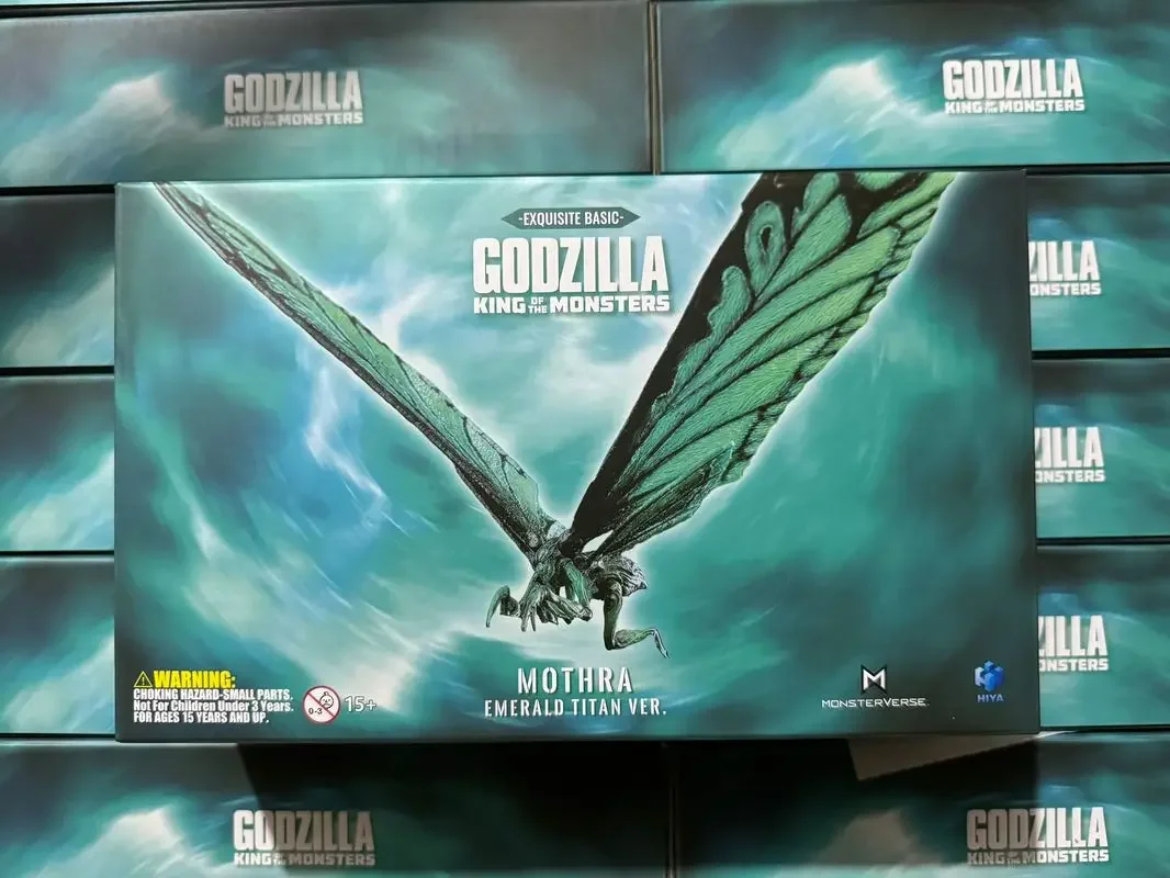 

In Stock Hiya Exquisite Basic Godzilla King Of Monsters Rodan Flameborn Animation Action Figure Toy Model Collection Hobby