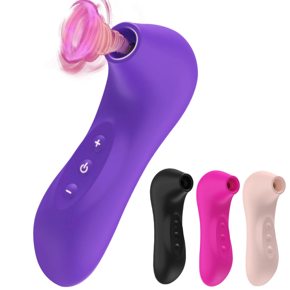 Powerful Clitoral Sucker Vibrator Nipple Clitoris Stimulator Massager 10 Mode Oral Blowjob Vacuum Sex Toys for Women Masturbator