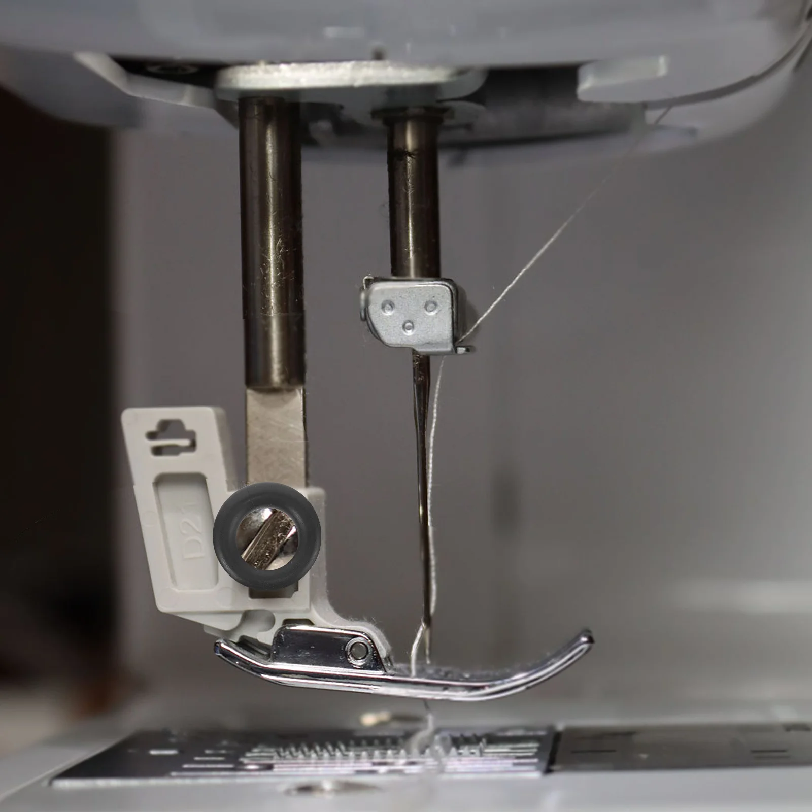 10Pcs Bobbin Winder Rubber Rings Sewing Machine Replacement Durable Friction Wheel Tire Ring Flexible Bobbin Winder Accessories