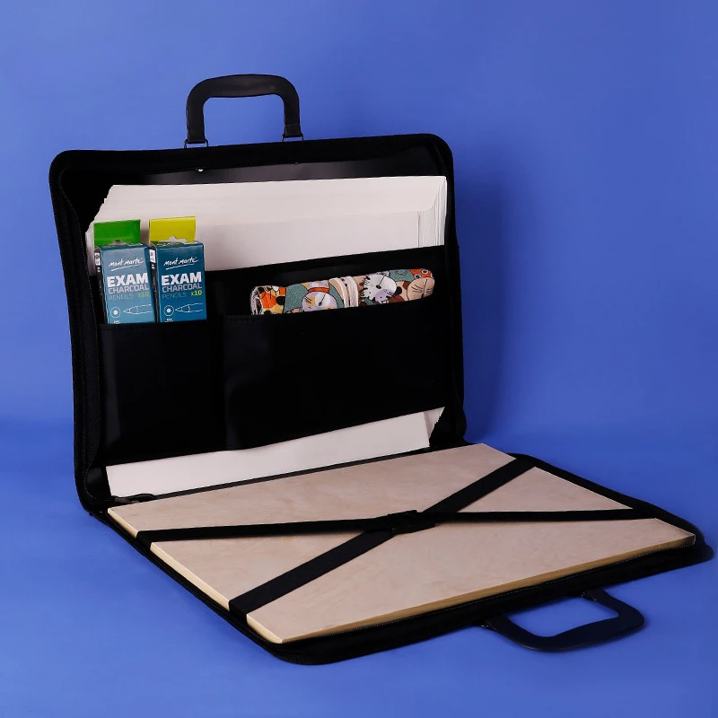 Multi Functional Waterproof Painting Bag A3 Handheld PP Waterproof Drawing Work Storage Bag Office File Art Material Storage Bag