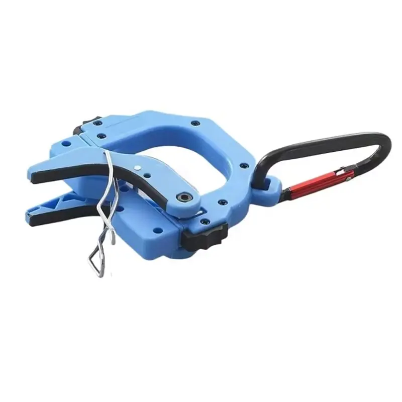 Zip Tie Organizer Portable Zip Tie Organizer Hangable Zip Ties Tie Bundling Tool Cables Clamp Blue
