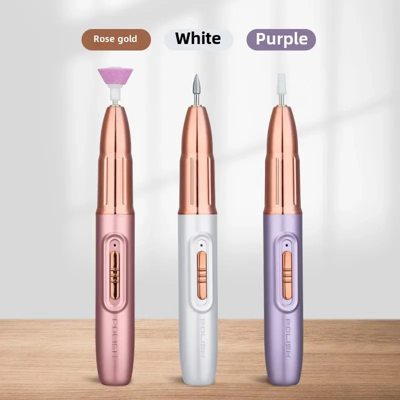 Rechargeable Electric Nail File for Beginner,Portable Electric Nail Drill for Home Manicure Exfoliation & Polishing Manicure Set