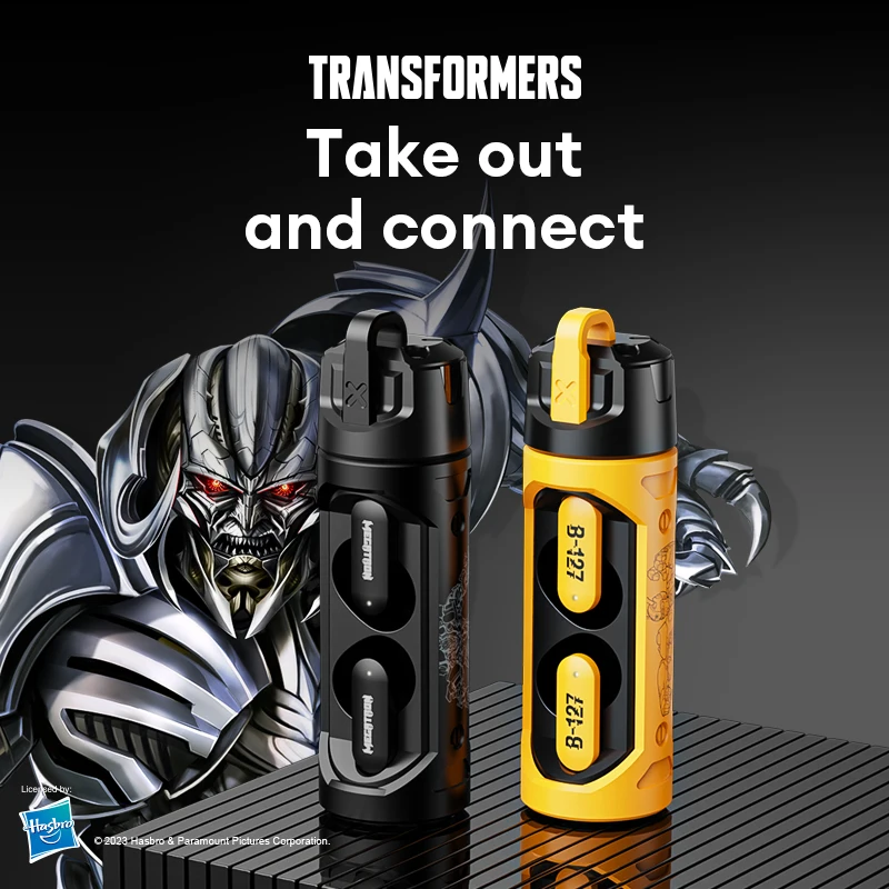 

Transformers TF-T11 Gaming Headset Bluetooth 5.4 Earphones Low Latency Sport Earbuds HD Call with Mic HIFI Headphones 300mAh