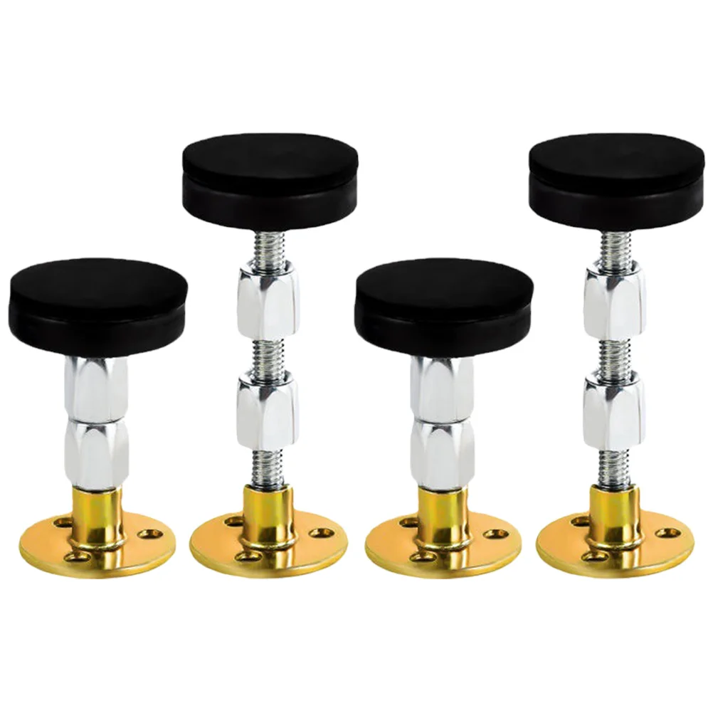 

4Pcs Bed Headboard Stopper Adjustable Anti-Shake Tool Fits 64-87mm Bed Frame Support Shock Absorption Protector