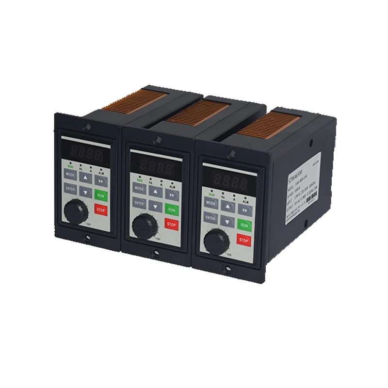 ZQ-D10 Mini VFD Variable Frequency Drive Converter 220V 0.2KW/0.4KW/0.75KW for AC Motor Speed Control Inverter