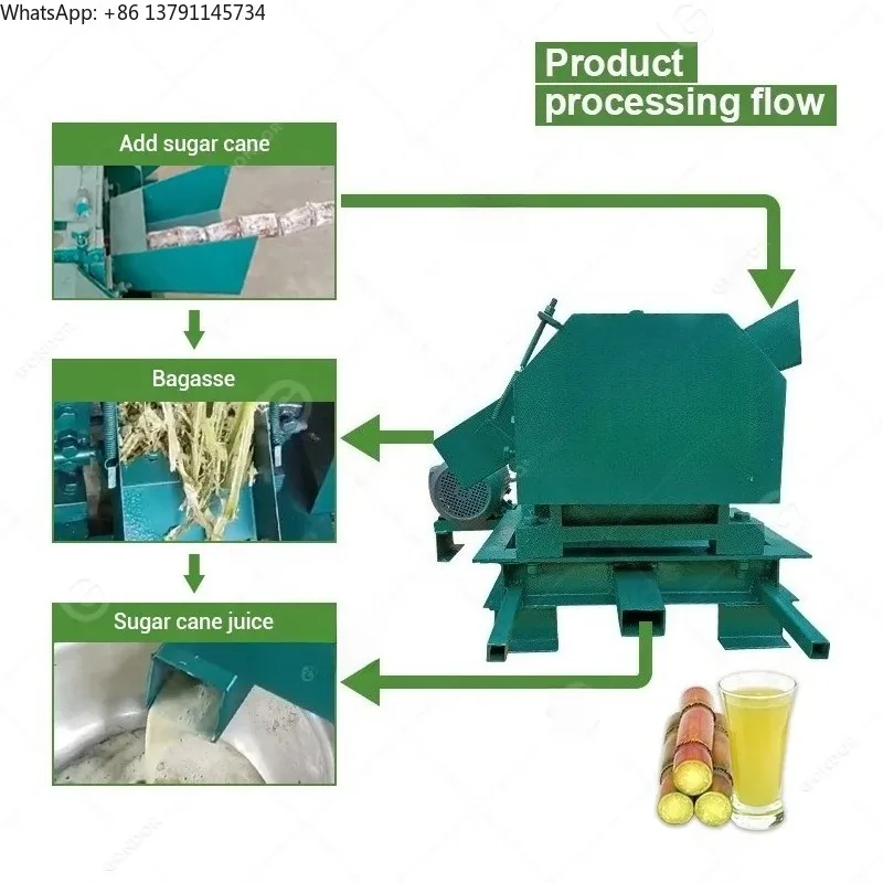 Sugar Cane Mill Engine Juice Extractor - Sugarcane Pressing Crusher Machine for Efficient Juicing And Sale
