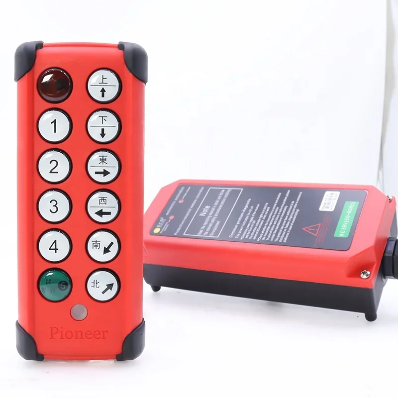 Factory wholesale ECD-Q800 anti-inference bridge crane remote control smart RF 1 receivers and 1 transmitter