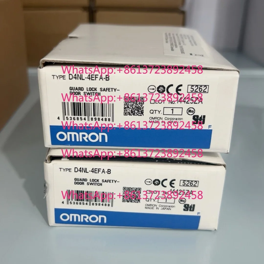 OMRON D4NL-4EFA-B safety door lock