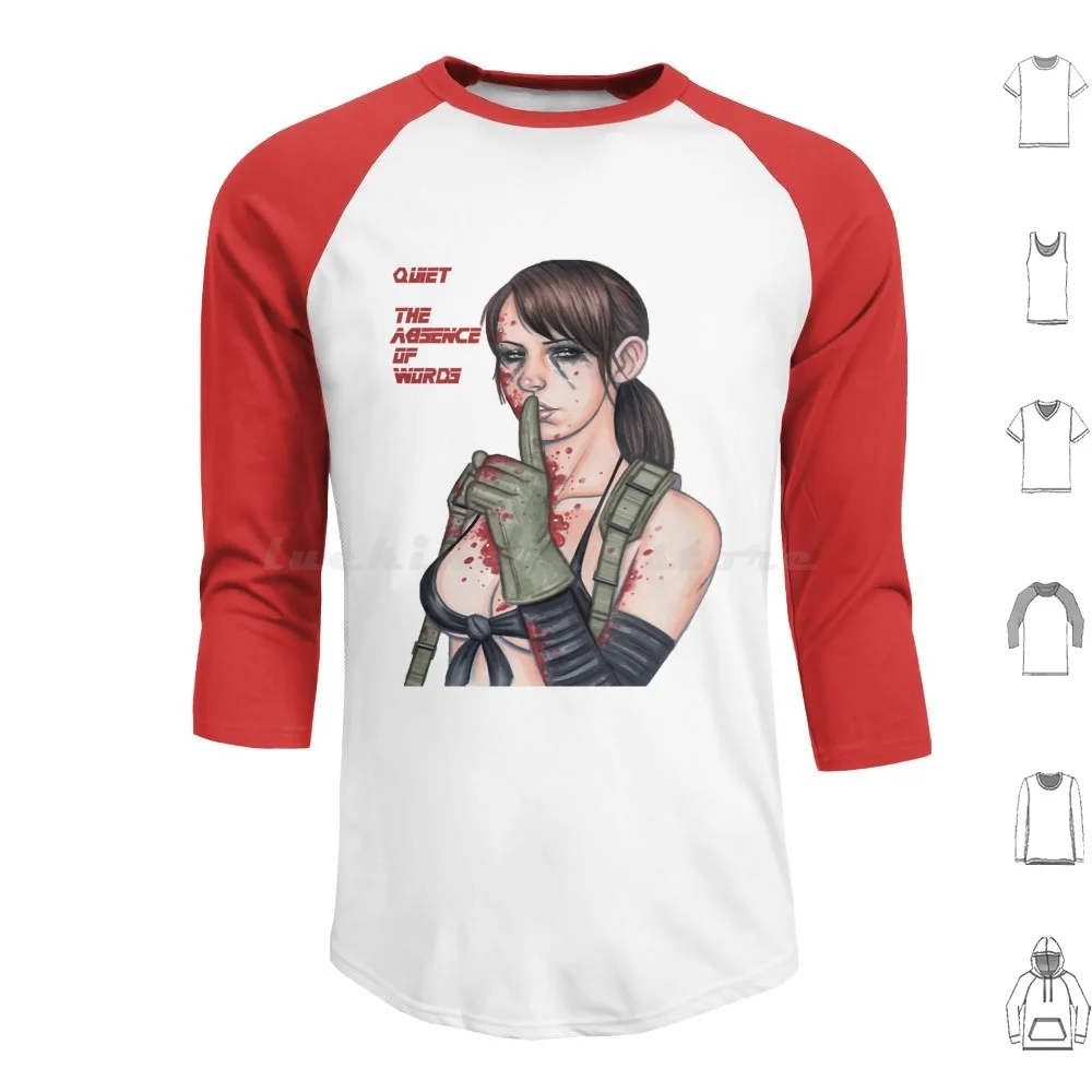 ميتال جير هوديي هادئ صلب من القطن بأكمام طويلة ميتال جير صلب هادئ ميتال جير صلب Mgs ميتال جير ثعبان صلب