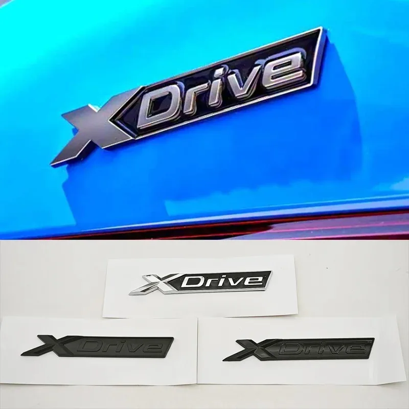 

НОВАЯ 3D-наклейка на автомобиль из ABS-пластика, эмблема Xdrive, значок на багажник, шильдик X Drive для BMW Xdrive 320d 320i 530d 525d E60 G20, аксессуары