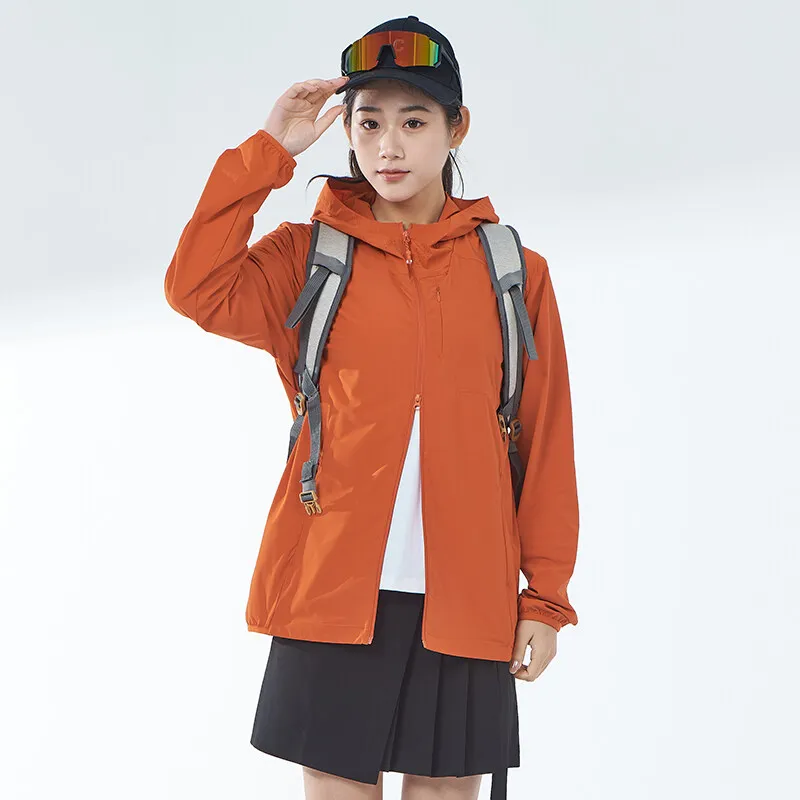 

ARC Bird Home with The Same High-end Light Sunscreen Coat Ice Skin Clothing Lovers Outdoor Fashion Casual Sunscreen Clothes