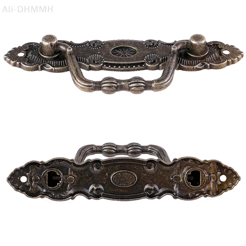 Antique Bronze Furniture Handle Zinc Alloy Drawer Door for Dresser Drawer