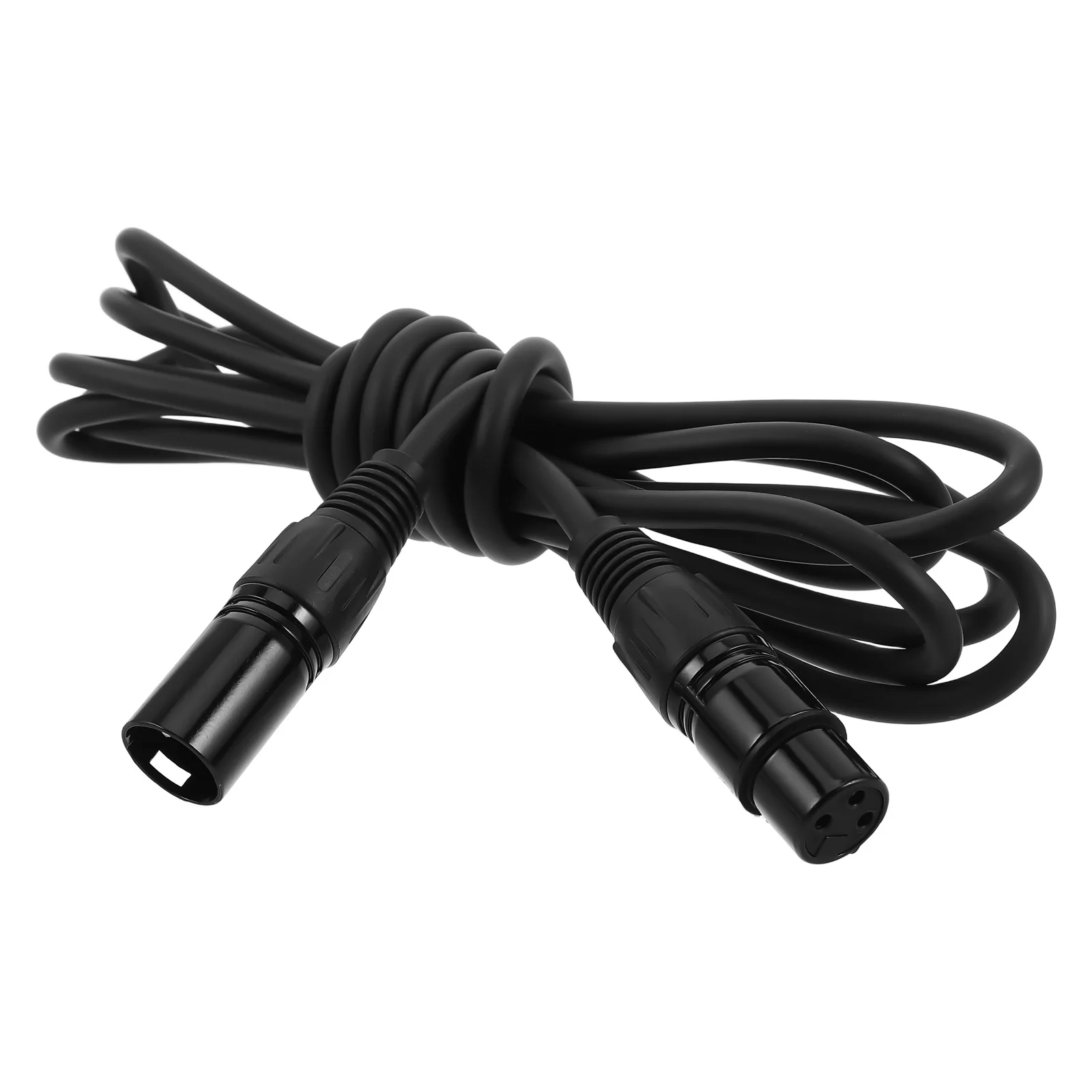 

Dual Shielded Black Zinc Alloy Head Fully Balanced Xlr Male to Female Microphone Cable Durable Audio Cord for