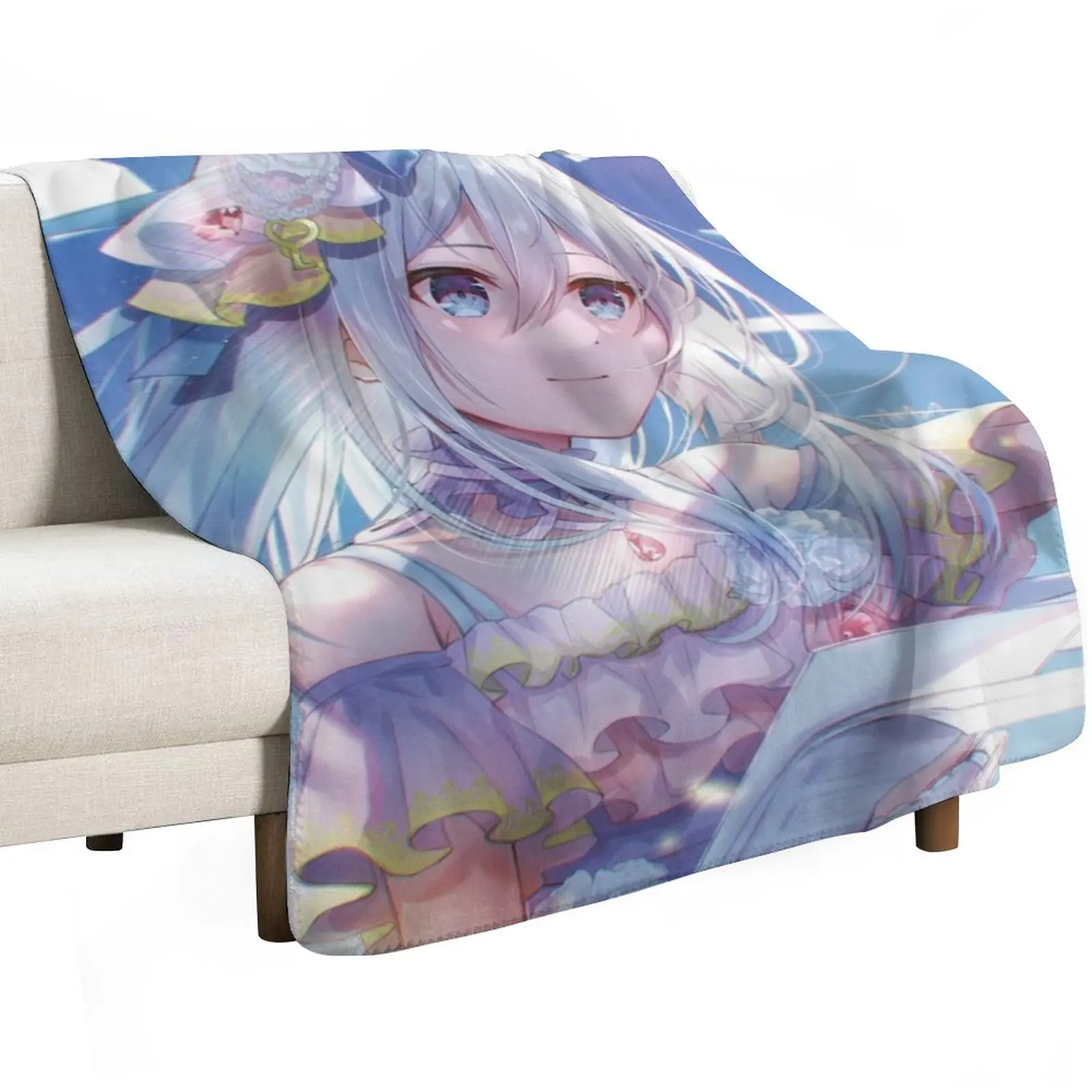 Yoisaki Kanade with Sunshine Throw Blanket Winter beds Baby christmas gifts Flannel Fabric Polar Bed Fashionable Blankets