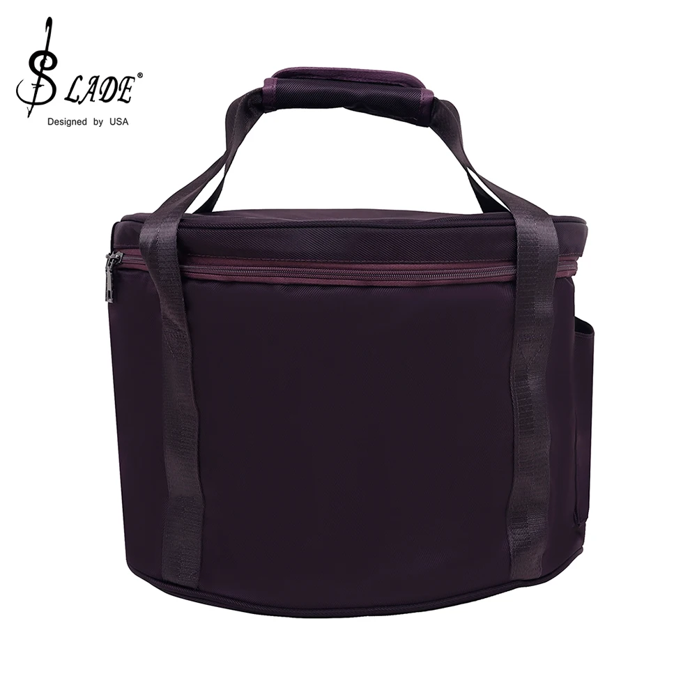 

Портативная сумка для хрустальной чаши, 12-дюймовая фиолетовая сумка для поющей чаши, сумка для хрустальных чаш, сумка, детали и аксессуары для ударных инструментов