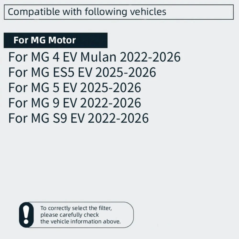 Filtro de cabina WESTGUARD MK9587-2 para MG MULAN EV 2022-para MG 4 EV para IM MOTOR L7 para RISING F7 R7 1189420   LAK2002 2 piezas en paquete