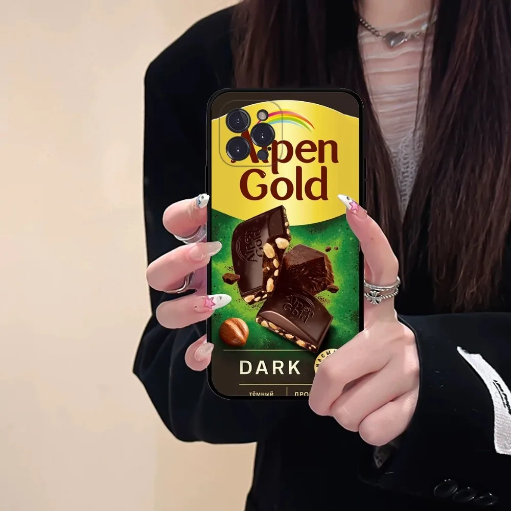 Chocolate Box Phone Case Silicone Soft For Iphone 16 15 14 13 12 11 Pro Mini XS MAX Plus X Cover