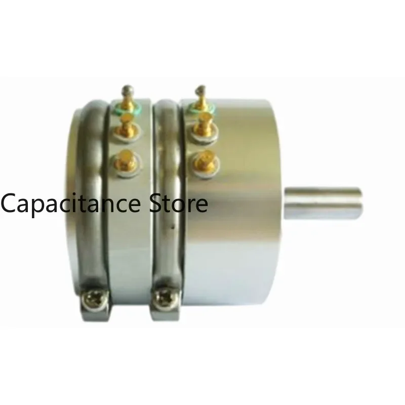 

5PCS Precision conductive plastic potentiometer dual 2WDD35D4 angular displacement sensor 1K2K5K10 K linearity 0.1