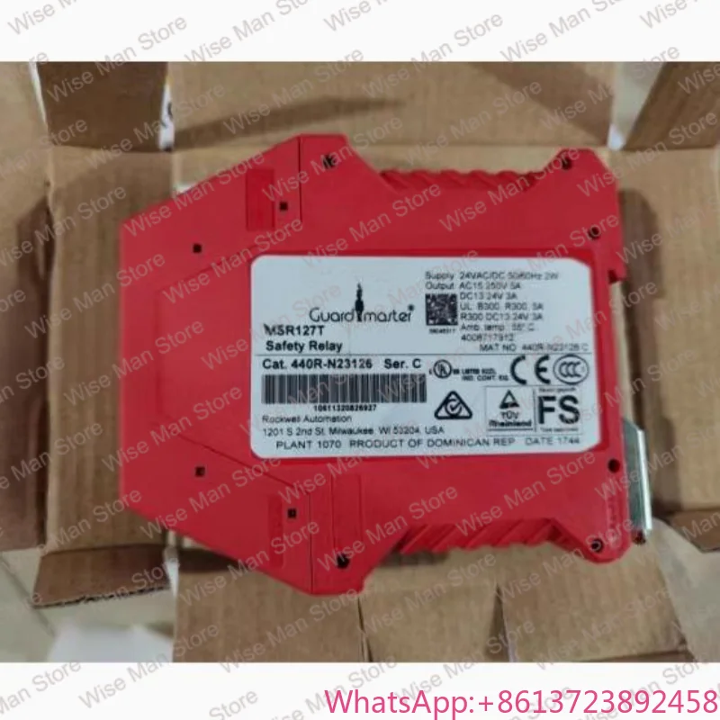 

Original safety relay MSR127T MSR126T 440R-N23126 440R-N23132 440R-N23135 440R-N23117