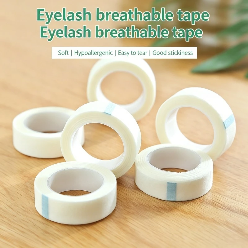 6pcs-Waterproof microporous breathable isolation tape, eyelash grafting eyelash eye patch tool, special breathable tape