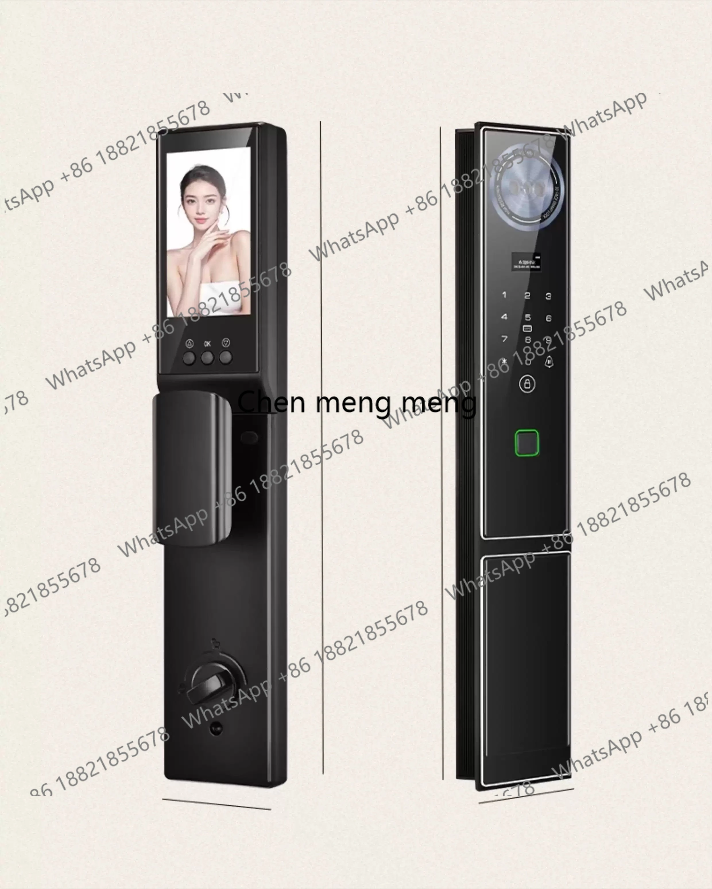 

Smart lock Home password lock Villa 3D face palm vein fingerprint lock Home