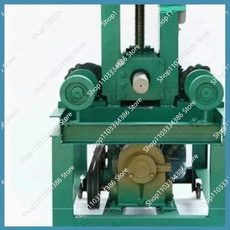 DWJ-76A Stainless Steel Tube Bending Machine, Channel Steel Square Tube Bending Machine, Heavy-Duty Spindle Speed, 15rpm