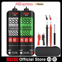 BSIDE A1 Voltage Tester Detector Multimeter Color Display Non-Contact electric pen Dual Range Live Wire test Ohm Hz NCV meter