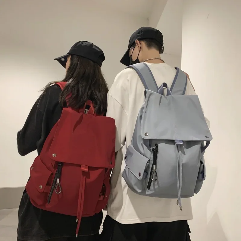 Casual Student Schoolbag Waterproof Nylon School Backpack for Teenage Girls Mochila Travel Women Rucksack BookBag Big Capacity