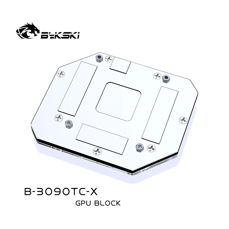 Bykski B-3090TC-X,GPU Active Backplate Block For NVIDIA RTX 3090 Series Graphic Card,Mining Video VRAM Heat Sink Cooler Radiator