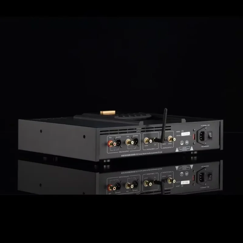 Сбалансированный ламповый CD-плеер Muzishare C9 и декодер ES9038Q2M, ламповый буфер высокой четкости Bluetooth 6KE8