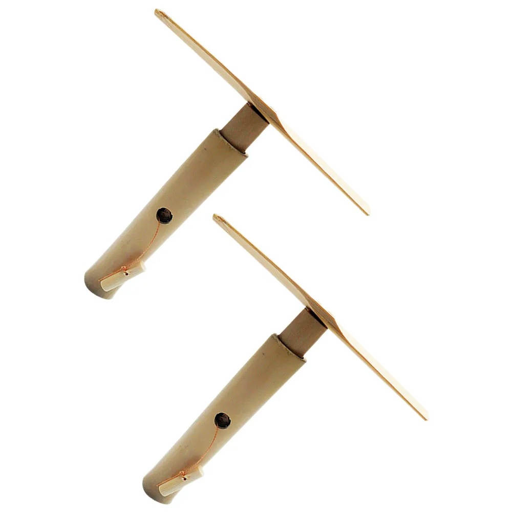 2개입 대나무 잠자리 끈 놀이 창의적인 야외 인터랙티브 어린이 장난감 운동 레크리에이션 정원 파티 선물