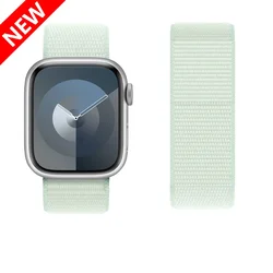 Nylon Strap For Apple Watch Band Ultra 2 49mm 45mm 44mm 41mm 40mm 42mm 38mm Sport Loop Bracelet iWatch 9 8 se 7 6 5 4 3 2 Correa