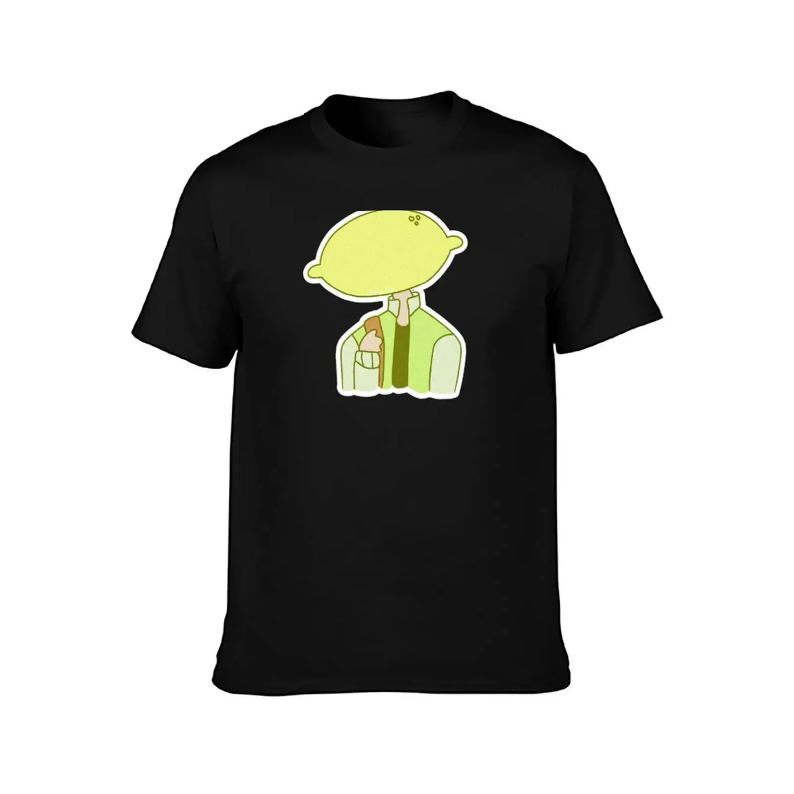 Lemon Boy T-Shirt cute clothes anime figures street wear black t shirts for men