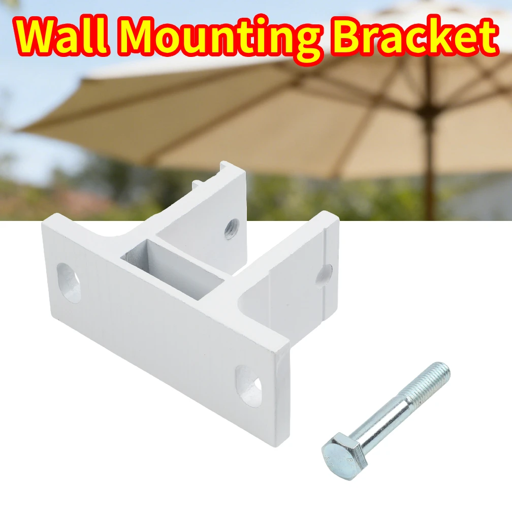 1pcs Wall Mounting Bracket For Retractable Awnings Aluminium Alloy White Balcony Sunshade Bracket Holder Garden Shade Accessory