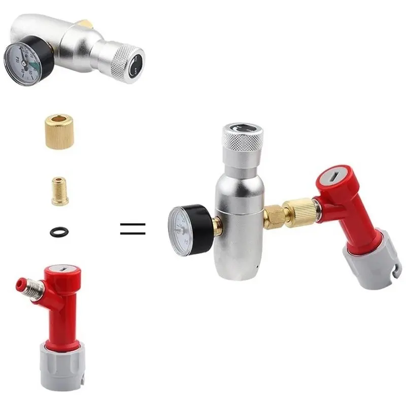 SOFT-Pin Lock Gas Disconnect Draft Beer Charger For Draft Beer Soda