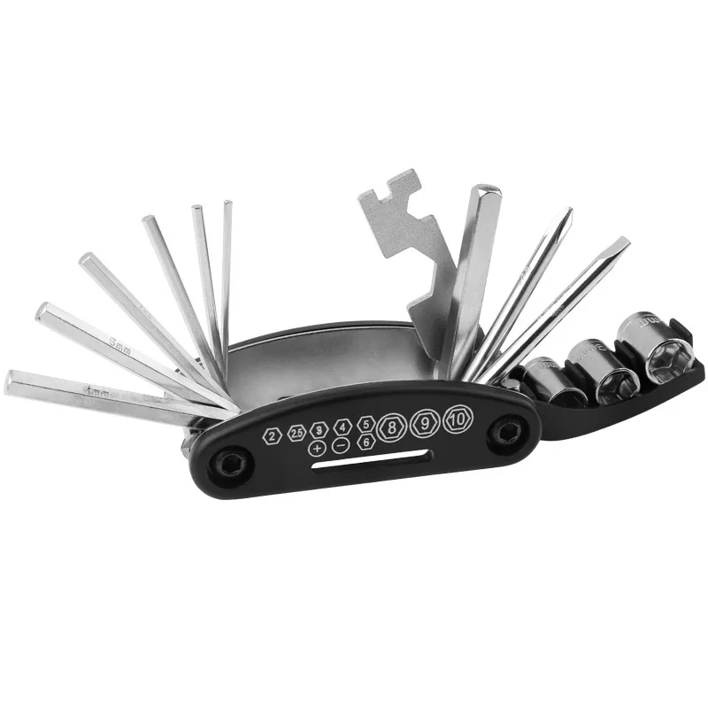 Mini Multifunction Scooter Bicycle Repair Tool 16 in 1 Kit For Xiaomi M365 Scooter Folding Screwdriver Hexagon Wrench