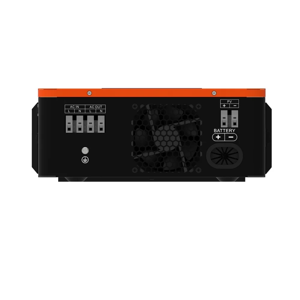 POWMR EU 2.5KW 3.5KW Inverter Solare Off-Grid con Caricatore, MPPT Integrato, Onda Sinusoidale Pura, Corrente 100A, Doppio Ingresso PV, BMS per Batterie al Litio, Protezione da Sovraccarico e