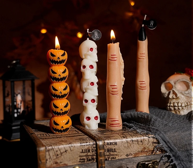 

ULQQJQ17XH Halloween Fragrance Atmosphere Small Gift Design Creative Aromatherapy Candles