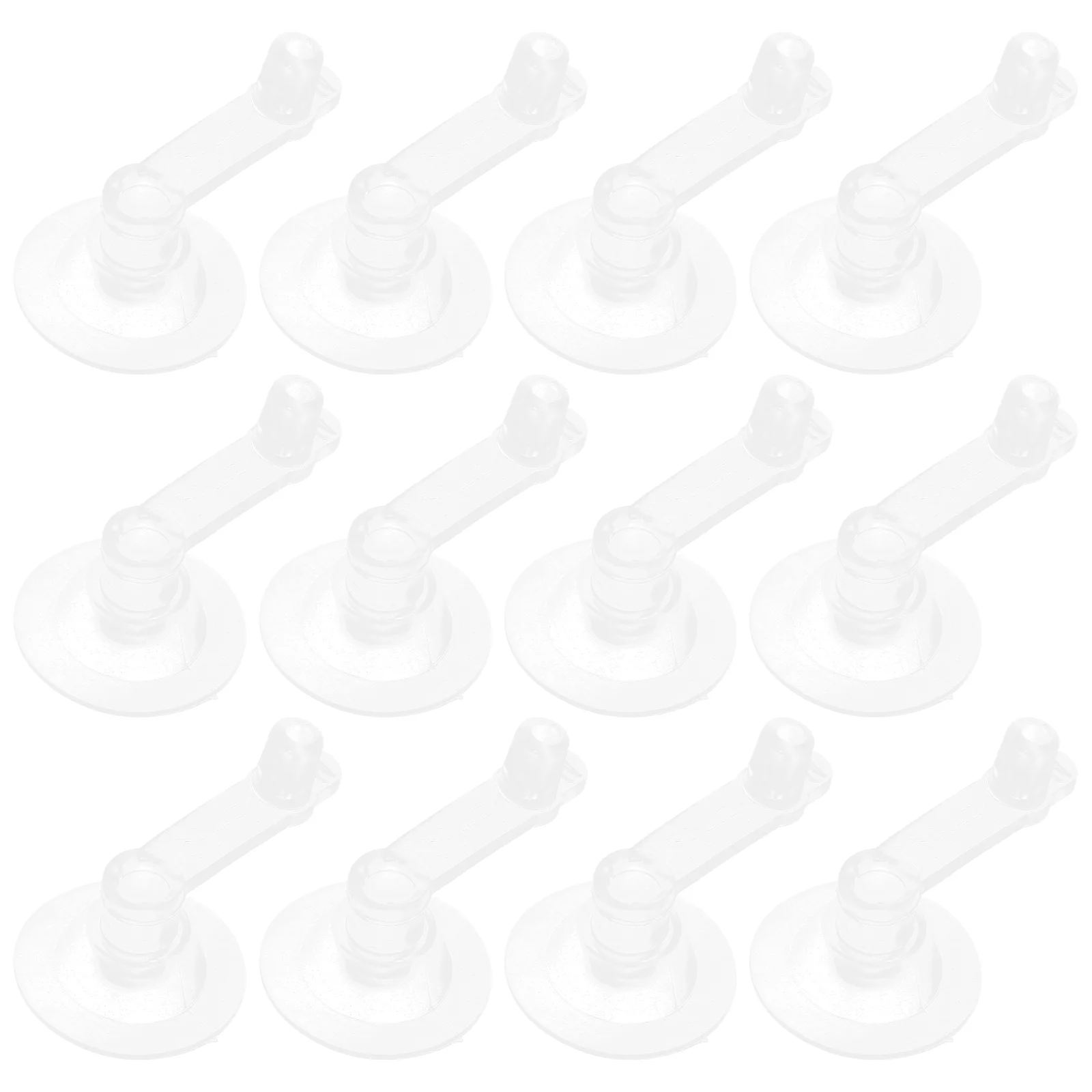 50 pçs ventilador inflável boca adaptador bocal de substituição multifuncional azul pvc colchão de ar plug