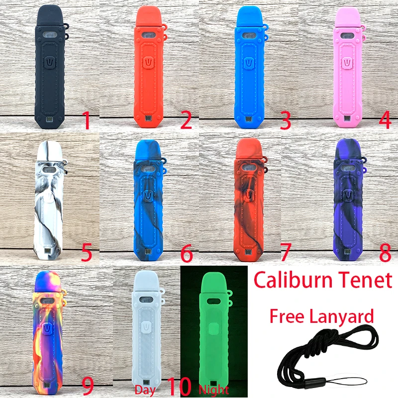 

New soft silicone protective case for Caliburn Tenet no e-cigarette only case rubber sleeve shield wrap skin 1pcs