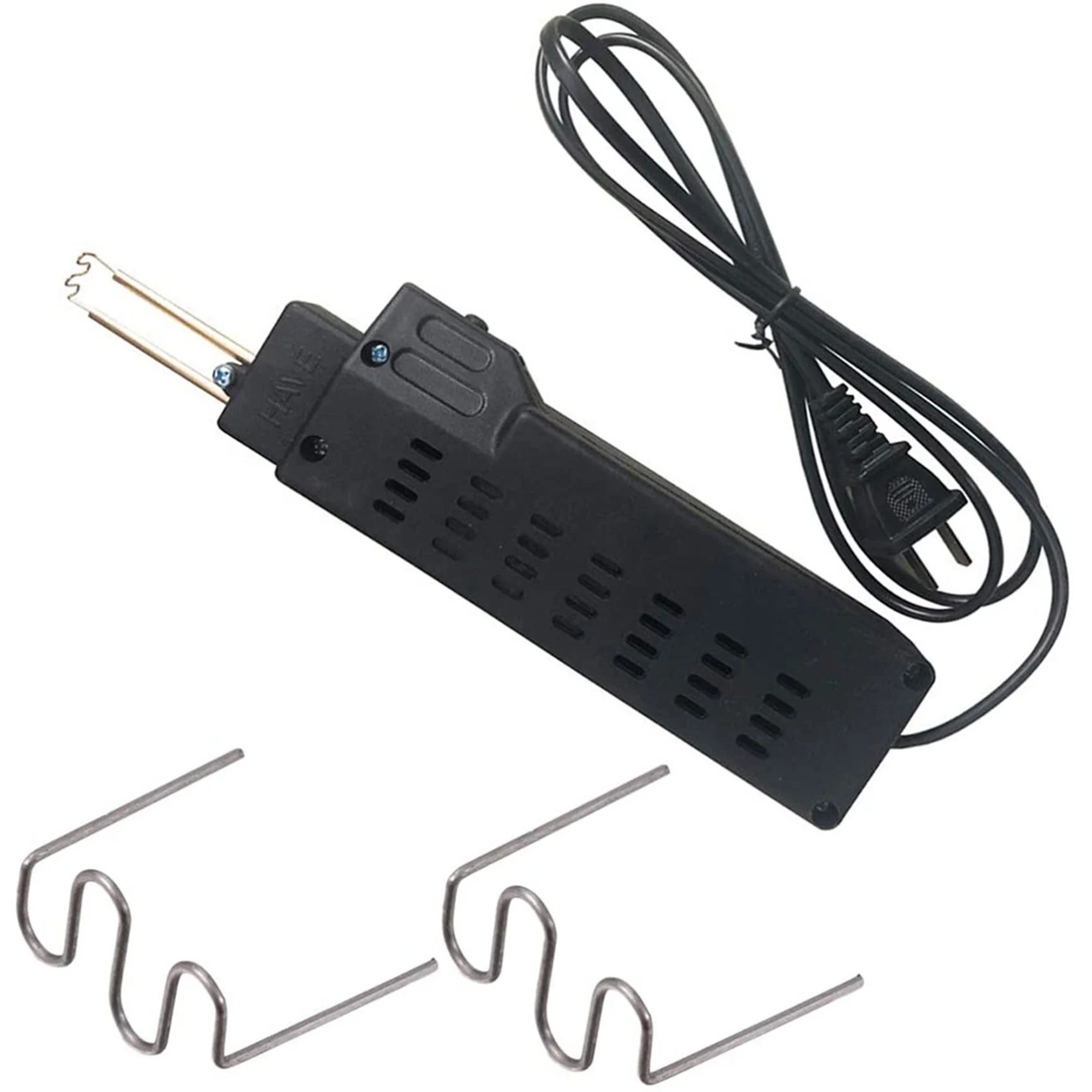 A02M-2500Pcs Welding Rods Hot Staple Repair Machine Plastic Welding Hot Stapler Car Auto Bumper Repair Pre Wave Staples 0.6Mm