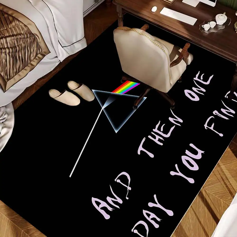 Band P-Pink F-Floyds Kitchen Mat Nordic Style Bedroom Living Room Doormat Home Balcony Anti-Slip Welcome Rug