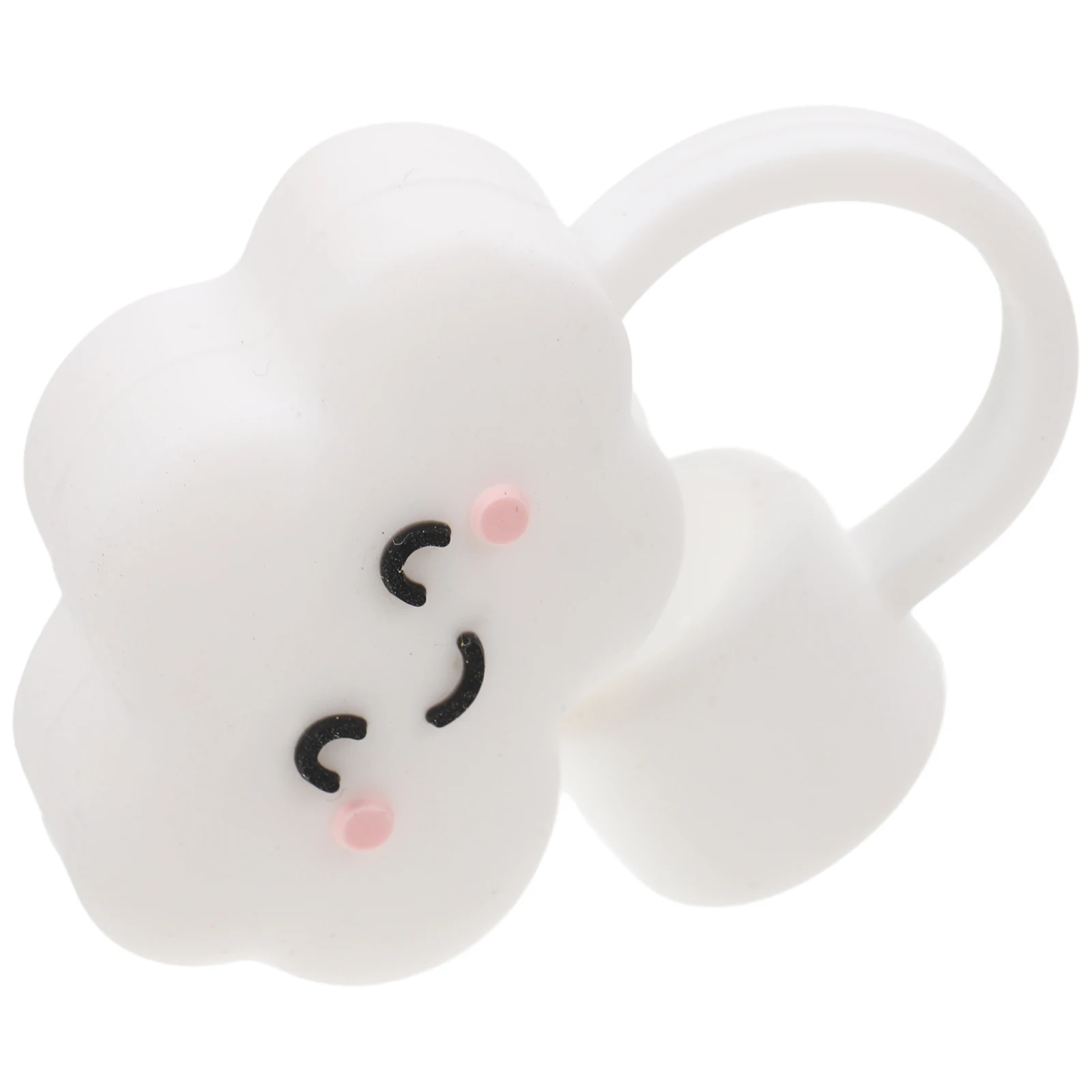 

Cloud Shaped Silicone Straw Caps 10Mm Hole Reusable Covers for Straws Tumblers Protective Tips Cute Drink Stoppers Fun Novelty