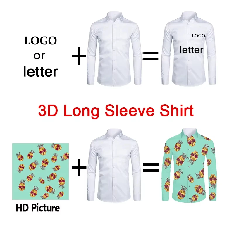 funny DIY 3D Printed Leisure Hawaii Shirts For Men DIY Design Photo Or Logo Tops Fashion Custom Man Women Top Halloween Shirt