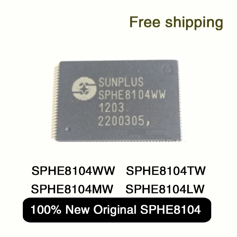 2pcs 100% neue sphe8104ww sphe8104mw sphe8104lw sphe8104tw qfp ic Chipsatz auf Lager