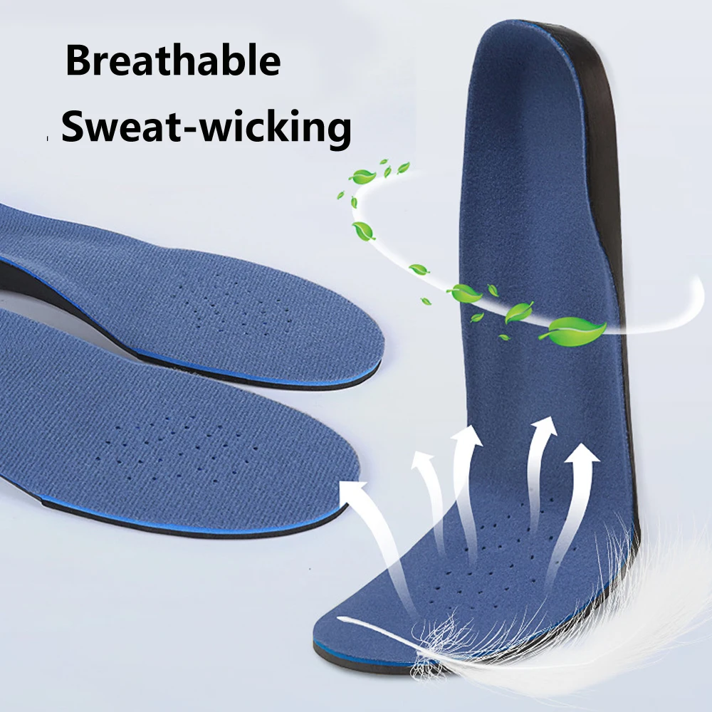 Sport Laufen Einlegesohle Flachfuß Fußgewölbe Unterstützung Orthopädische Einlegesohlen für Schuhe Mann Frau Plantarfasziitis Fußpolster Sneaker Schuhsohle
