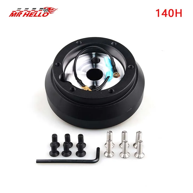 

140H Aluminum Steering Wheel Short Hub Adapter Quick Release Boss Kit for Nissan 200SX S13 S14 Pickup For Altima For Maxima
